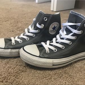 Grey Women’s High-Top Converse